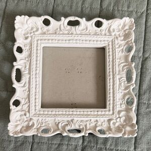 Ornate Cream Decorative Square Picture Frame - Classic Style